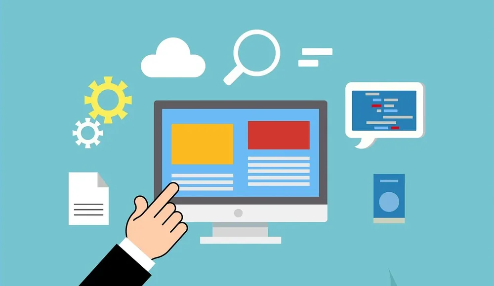 Web tasarım ve alan adı görseli